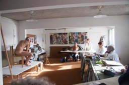 Atelier de modèle vivant des artistes ramonvillois (Ramonville près de Toulouse - Occitanie)